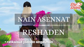 Näin asennat ja otat käyttöön RESHADEN || SSO Suomi