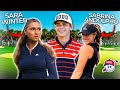 2 Girl Scramble vs. 1 Pro Golfer