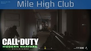 Call of Duty 4: Modern Warfare Remastered - Mile High club Walkthrough [HD 1080P/60FPS]