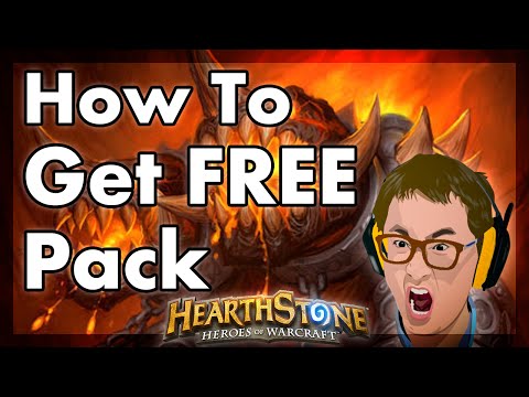 Hearthstone - How To Get FREE Pack + Legendary Hearthstone - How To Get FREE Pack + Legendary