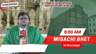 8 AM - Konkani Mass |  Sadea Kallacho Tisro Aitar | Basilica of Bom Jesus| 26 January 2025