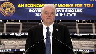 Remarks from Governor Steve Sisolak's 2022 State of the State Address