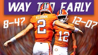 Clemson Fans' Way Too Early Expectations 2025 Season