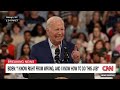 see biden s fiery speech after shaky debate performance