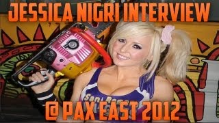 Jessica Nigri Interview Pax East 2012 Day 3. Jessica Nigri Cosplay and Lollipop Chainsaw Talk.