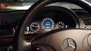 Mercedes-Benz E240 (W211) 2002 | Stock 6 Cilinder sound | V6