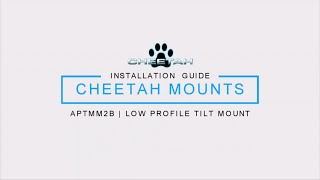 Cheetah Mounts APTMM2B Installation Guide