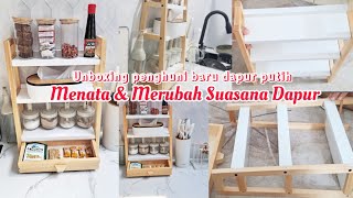 UNBOXING PENGHUNI BARU DAPUR PUTIH. MENATA & MERUBAH SUASANA DAPUR @Riska_bella