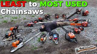 I Ranked EVERY CHAINSAW I Own From WORST to BEST!!!