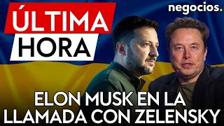 ÚLTIMA HORA | Elon Musk se unió a la llamada de Donald Trump con Zelensky