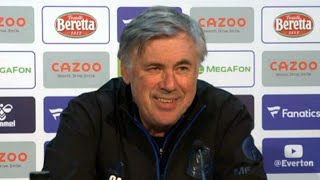 Carlo Ancelotti - Everton v Man Utd - Pre-Match Press Conference