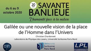 Galilée ou une nouvelle vision de la place de l'Homme dans l'univers