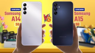 Samsung A14 5G Vs Galaxy A15 5G | Full Comparison 🔥 Which one Best?