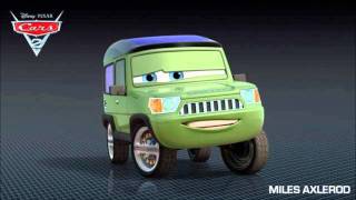 I personaggi di Cars 2 :)