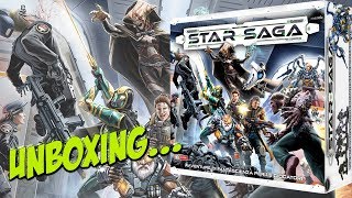 Star Saga: The Eiras Contract Core Set | Mantic Games | Unboxing