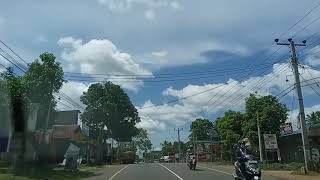 Driving in Udawalawa along Pelmadulla-Embilipitiya road, Sri Lanka |June 2021| SL Roads