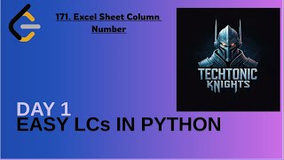 LeetCode 171 | easy | Excel Sheet Column Number | Python code explanation