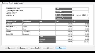 Visual Basic. Net Tutorial of Ordering System Using Tab Control