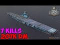 World of WarShips | Hakuryū | 7 KILLS | 207K Damage - Replay Gameplay 1080p 60 fps