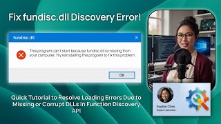 Fix fundisc.dll Discovery Error!