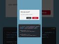 Simple Modal Popup with HTML, CSS & JavaScript | No Libraries