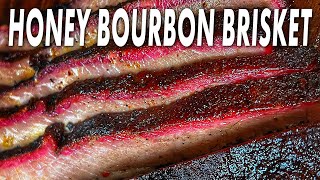 Honey Bourbon BRISKET Smoked On The Pellet Grill