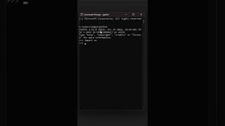 Using the OS Module in python #shorts