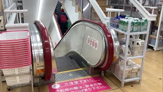 (古い)ダイソー武蔵小山駅前店のエスカレーター(下り)