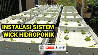 cara membuat instalasi hidroponik sistem wick @dedeabdulaziz3214