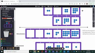 Polypad - Exploding Dots - Addition and Subtraction