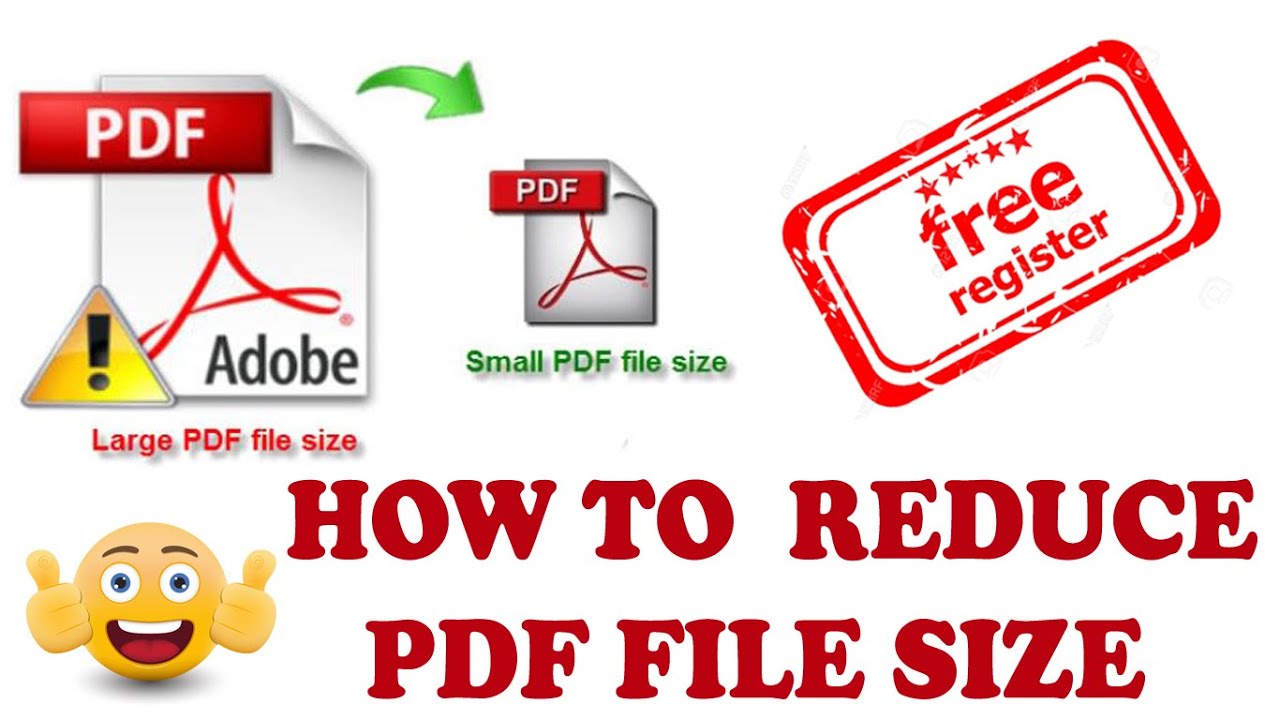 HOW TO REDUCE PDF FILE SIZE | PDF REDUCER SOFTWARE | PDF FILE SIZE ...