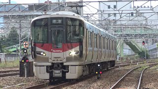 【4K】JR山陽本線　普通列車227系電車　ﾋﾛA42編成　糸崎駅到着