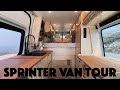 NEW Mercedes Benz Sprinter Camper Van Conversion! MUST SEE!