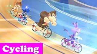 Mario & Sonic At The London 2012 Olympic Games - Cycling Daisy, Metal Sonic, Blaze, Donkey Kong