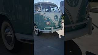 1963 Volkswagen Van At Coffee And Cars. #volkswagen #coffeeandcars #classiccars #classictrucks