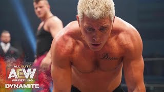 Watch the ruthless 10 lashings of Cody Rhodes by the hands of MJF | VIEWER DISCRETION IS ADVISED