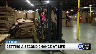 Goodwill offering services for formerly incarcerated individuals, giving them a second chance at...