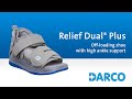 Relief Dual® Plus Off-loading shoe with high ankle support - PLUS even more applications