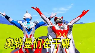 奥特曼们在干嘛 #ウルトラマン #Ultraman #奥特曼 #光之使者