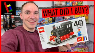 Got My Free LEGO Train...What Did I Buy To Get It?