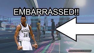 My 7’0 Giannis Build FIRST Time DOMINATING A Center- NBA2k24 next Gen