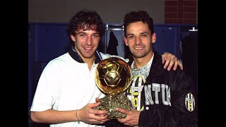 Roberto Baggio & Del Piero vs Eintracht Frankfurt | 1995 UEFA Cup QFs 2nd leg | 1 Assist | All Touch