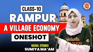 Rampur: A Village Economy | Class-10 | ONESHOT |  @VedantuTelugu8910  #vedantutelugu | Sumiya Ma'am