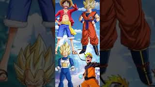Vegeta And Luffy Vs Goku And Naruto Doovi Vegeta And Luffy Vs Goku And Naruto Doovi