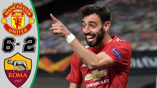Manchester United Vs AS Roma 6-2 All Goals and Extended Highlights | UEL Semi-Final | Man U Vs Roma