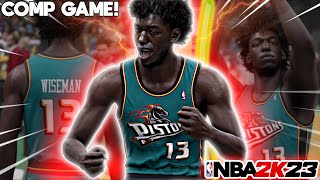I Tried Going Off With JAMES WISEMAN In A COMP GAME... NBA 2K23 PlayNow Online