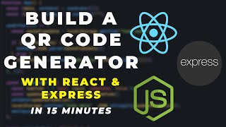 Build a QR Code Generator with ReactJS and ExpressJS | Full Stack Tutorial