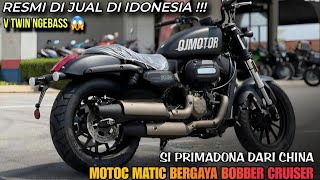 Matic Cruiser 250cc Pertama Di indonesia !! Gaya Harley Harga Terjangkau | Bobber QJ SRV250 AMT !!