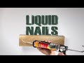 liquid nails heavy duty tvc