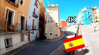 ⁴ᴷ Villajoyosa walking tour 🇪🇸 Costa Blanca, Spain (part 1) 4K